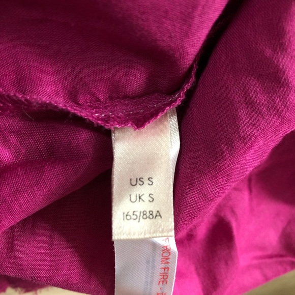 Free People Angele Mini Dress in Dragonfruit Punch Size S - Picture 10 of 16